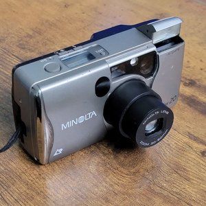 minolta vectis 20 IX-DATE APS Autofocus Point n Shoot Compact Camera TESTED